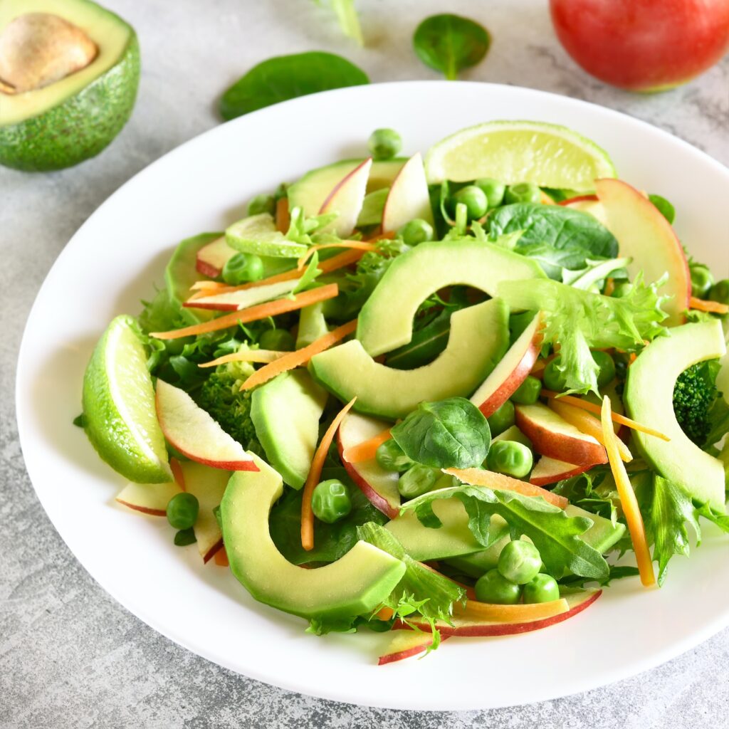 Vegetable and fruit salad